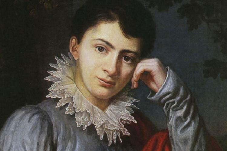 Betty Gleim 1815-ben (Georg Schröner festménye, részlet)