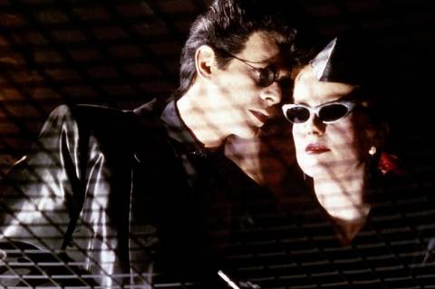 David Bowie és Catherine Deneuve a regényből készült filmben (Tony Scott: Az éhség)