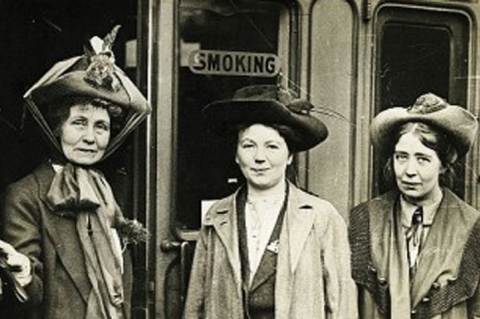 Emmeline, Christabel és Sylvia Pankhurst