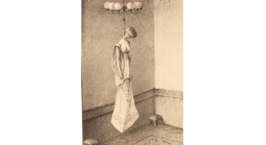 Alfred Kubin: Madame - modern csillárdísz